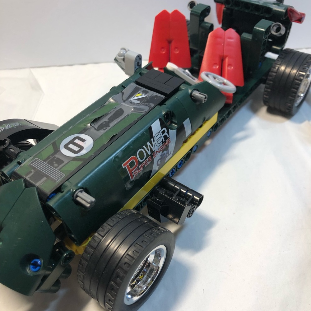 Building Block Racing Cars generic as is no instructions pull back working - Picture 6 of 10